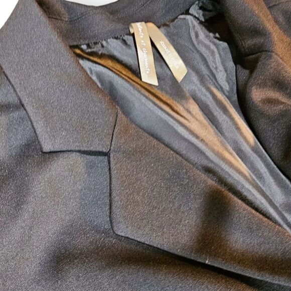 Penningtons Black Stretch Relaxed Fit Blazer Size 20 - Picture 3 of 15